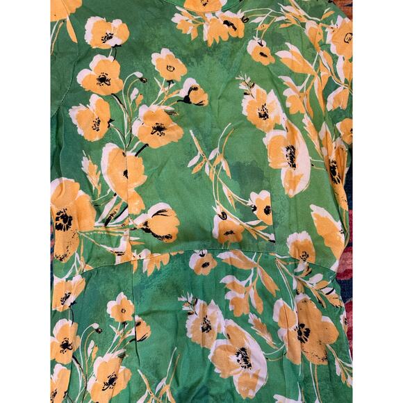 Never Fully Dressed Green Daisy Dress Size 8 - Picture 5 of 8